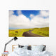Car driving down Saddle Road Wall Mural