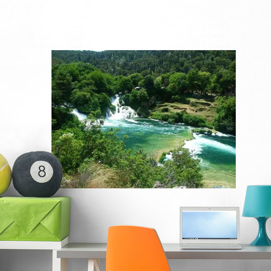 Krka Waterfall Wall Decal