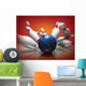 Bowling Strike Wall Mural