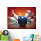 Bowling Strike Wall Mural