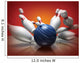 Bowling Strike Wall Mural