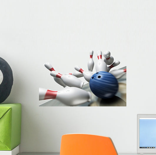 Bowling Wall Decal