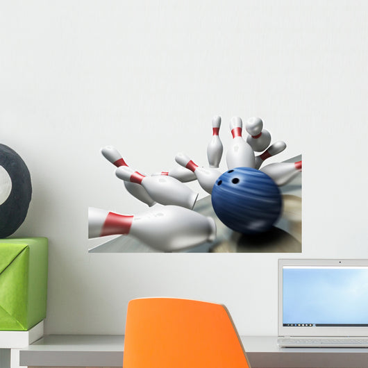 Bowling Wall Decal