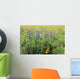 California, Beautiful Meadow Of Lupine And California Poppies Wall Mural