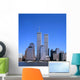 NYC Skyline with Twin Wall Decal