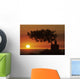 Sunset On Horizon Wall Mural
