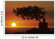 Sunset On Horizon Wall Mural