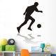 Silhouette Soccer Player