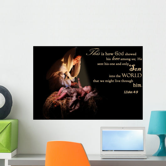God's Love Wall Mural