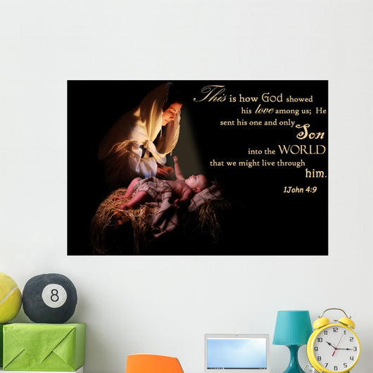 God's Love Wall Mural