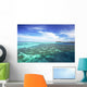 Fiji, View from ocean to Mana Island Wall Mural
