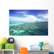 Fiji, View from ocean to Mana Island Wall Mural
