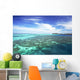 Fiji, View from ocean to Mana Island Wall Mural