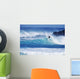 Surfer Carving Top Of Wave Wall Mural