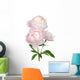 Light Pink Peony Flower Wall Decal
