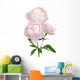 Light Pink Peony Flower Wall Decal
