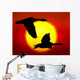Flying Geese Wall Mural