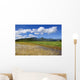 USA, Hawaii Islands, Kauai, Scenic mountains and blue sky Wall Mural