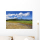 USA, Hawaii Islands, Kauai, Scenic mountains and blue sky Wall Mural