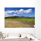USA, Hawaii Islands, Kauai, Scenic mountains and blue sky Wall Mural