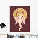 Illustration of Lord Ganesh With His Crown Wall Mural