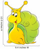 Garden Snail Wall Decal