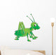 Green Grasshopper Wall Decal