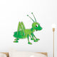 Green Grasshopper Wall Decal