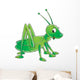 Green Grasshopper Wall Decal