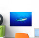 Thailand, Silvertip Shark In Clear Blue Water Wall Mural