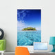 French Polynesia, Tahiti, Turquoise water and blue sky Wall Mural