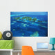Micronesia, Palau, Aerial view Wall Mural