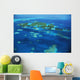 Micronesia, Palau, Aerial view Wall Mural
