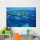 Micronesia, Palau, Aerial view Wall Mural