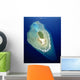 Micronesia, Aerial view of island near Ulithi Yap State Wall Mural