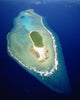 Micronesia, Aerial view of island near Ulithi Yap State Wall Mural