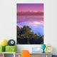 Nepal, Pink sunset and himalayan mountains in background Wall Mural