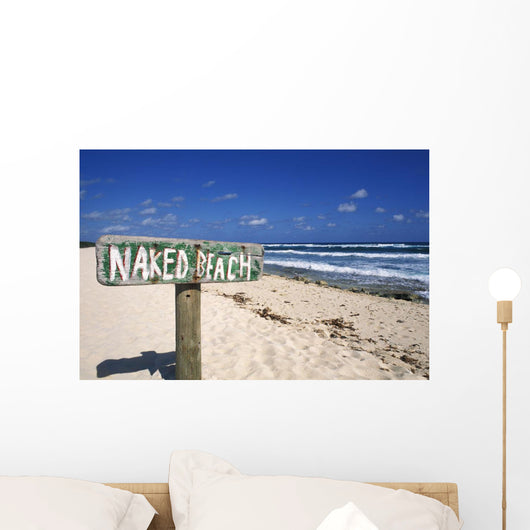 Ocean And Blue Sky In Background Wall Mural