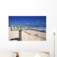 Ocean And Blue Sky In Background Wall Mural