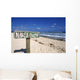 Ocean And Blue Sky In Background Wall Mural