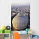 City Skyline In Distance Wall Mural