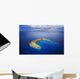 USA, Hawaii, Molokini and Kaho'olawe Wall Mural