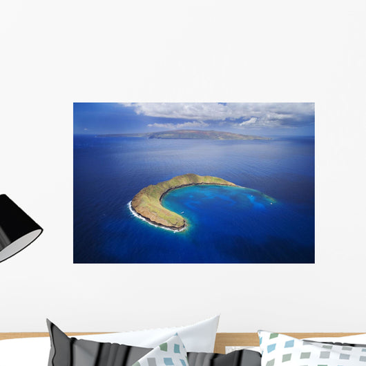 USA, Hawaii, Molokini and Kaho'olawe Wall Mural