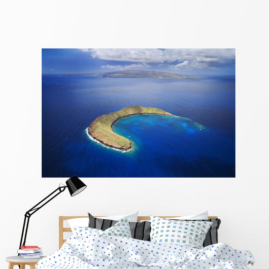 USA, Hawaii, Molokini and Kaho'olawe Wall Mural