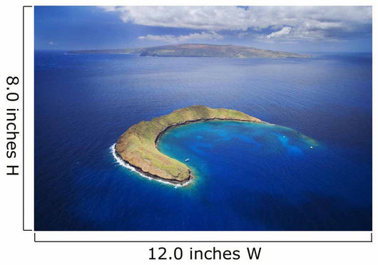 USA, Hawaii, Molokini and Kaho'olawe Wall Mural