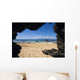 View From Secret Beach Of Kahoolawe From Inside Of A Lavatube Cavern Wall Mural