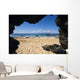 View From Secret Beach Of Kahoolawe From Inside Of A Lavatube Cavern Wall Mural