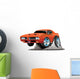 American Muscle Car Hot Wall Decal