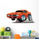 American Muscle Car Hot Wall Decal