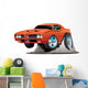 American Muscle Car Hot Wall Decal